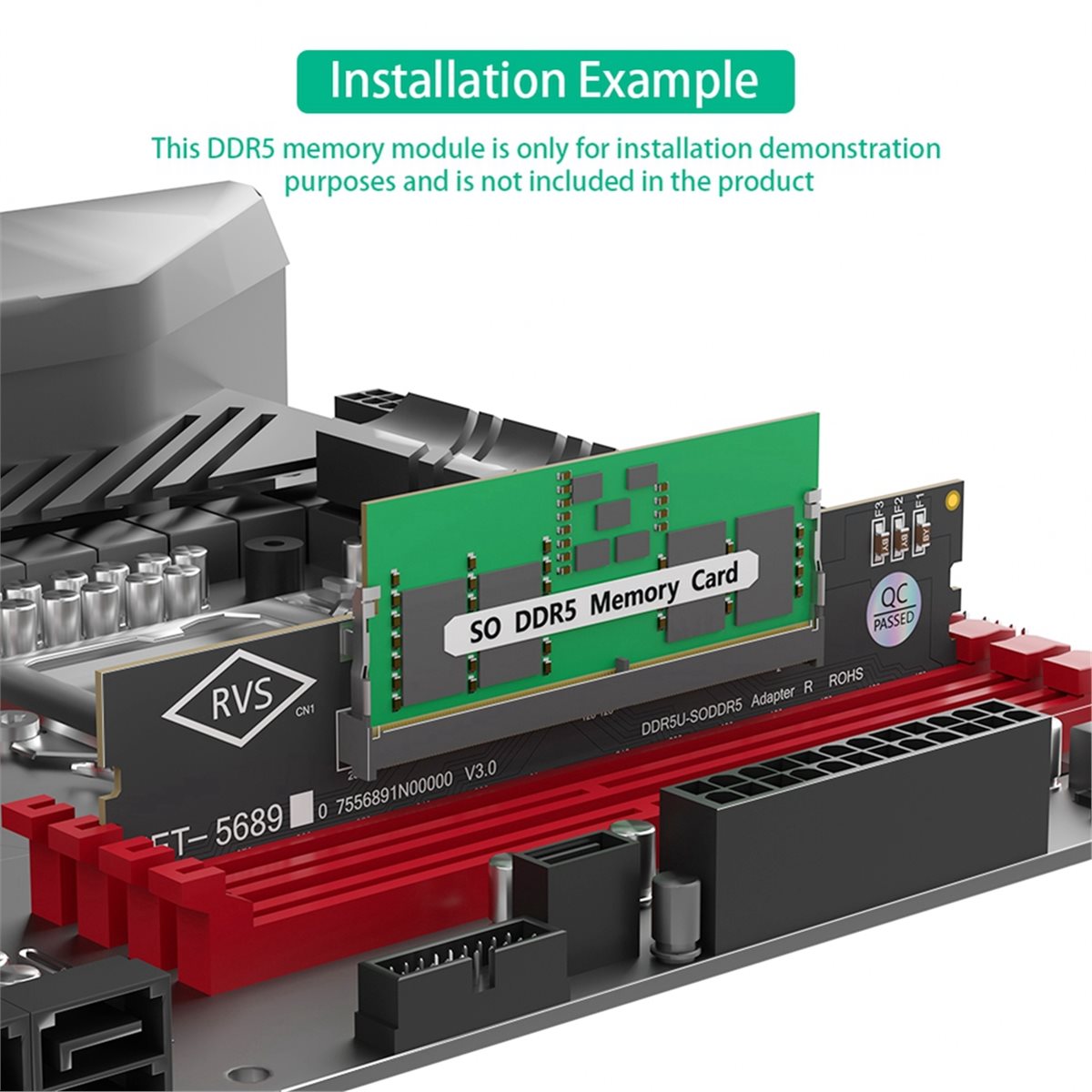 Ddr5 Sodimm - DT1461~Adattatore da RAM DDR5 per Laptop