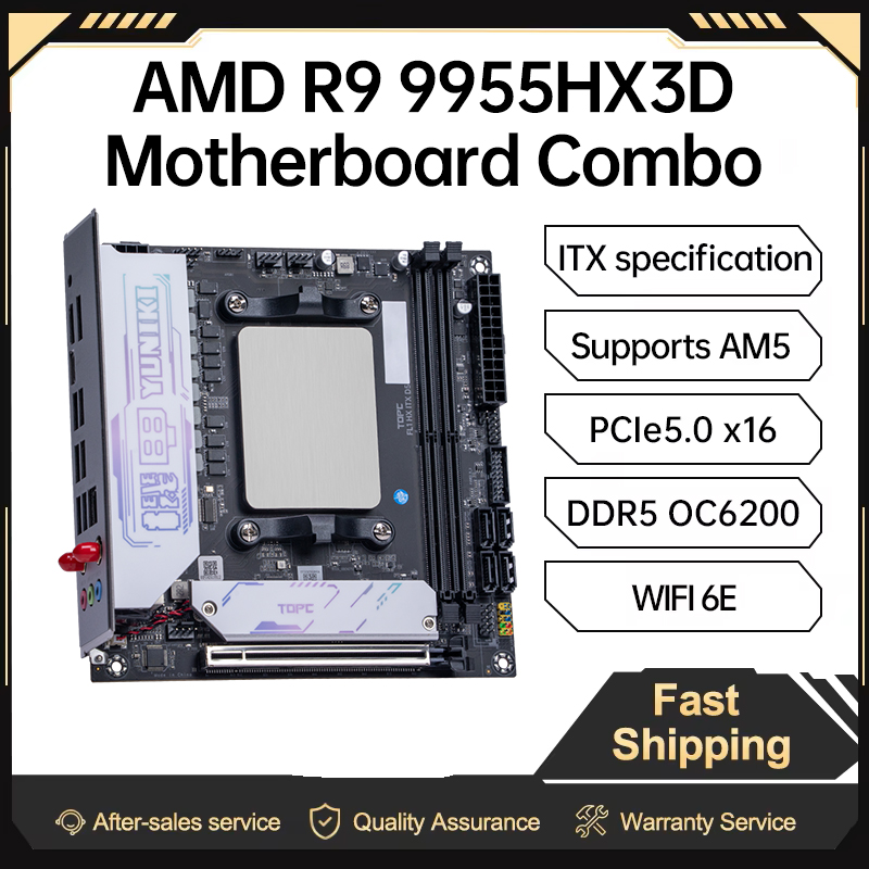 Ddr5 64Gb - Scheda Madre Combo TOPC AMD Ryzen