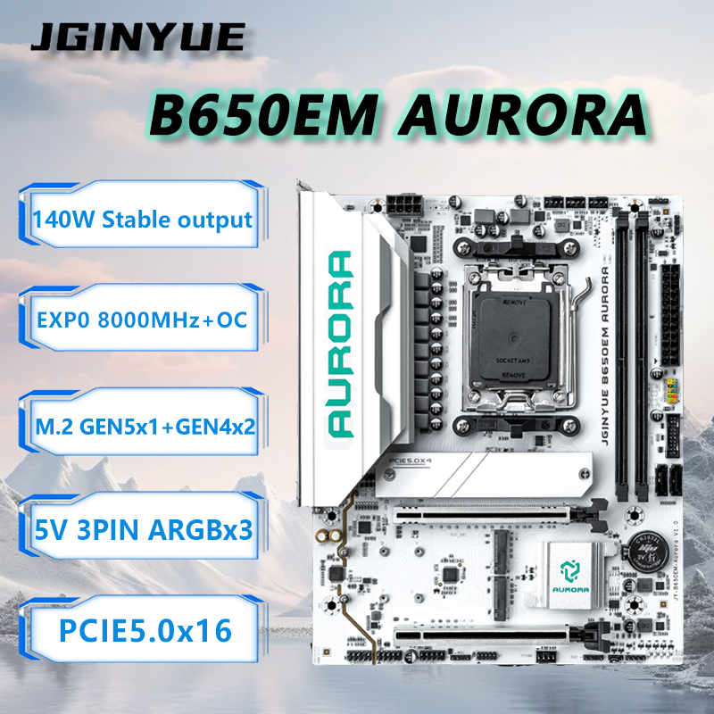 Ddr5 Rgb Ram - JGINYUE B650M AURORA Nuova scheda madre