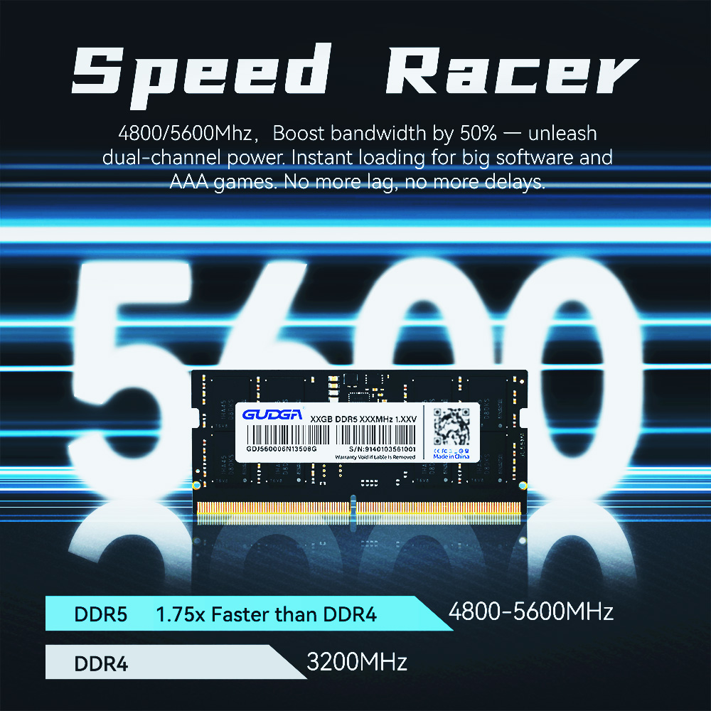RAM DDR5 GUDGA 8GB 16GB 32GB M - Ddr5 8Gb recensione e prezzo