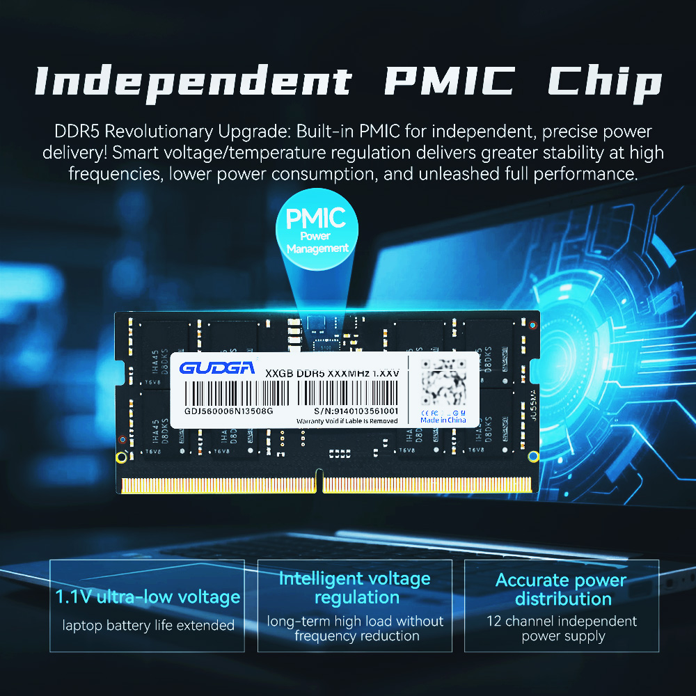 RAM DDR5 GUDGA 8GB 16GB 32GB M - Ddr5 8Gb recensione e prezzo