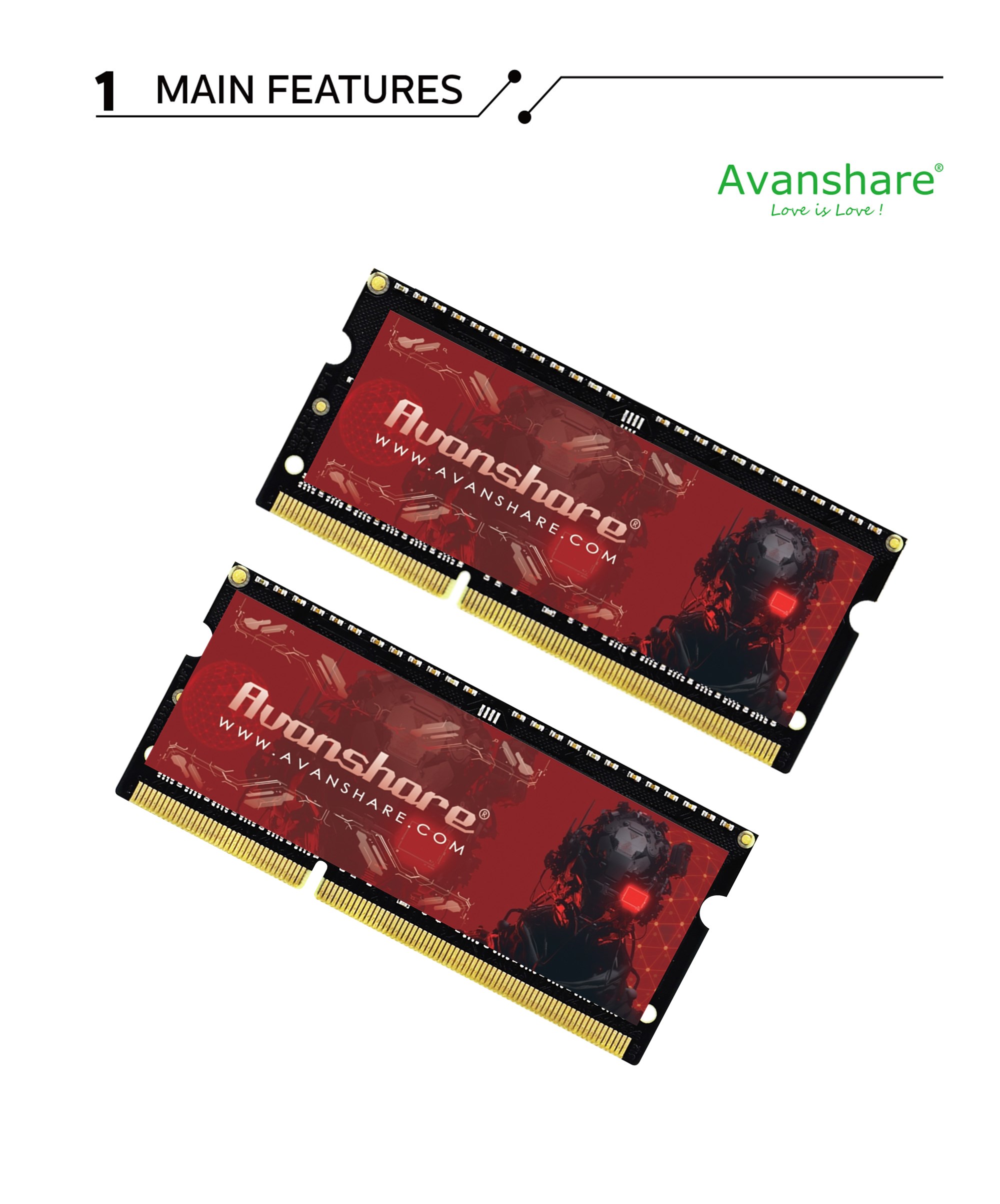 Memoria RAM Avanshare DDR5 DDR - Ddr5 4800Mhz recensione e prezzo