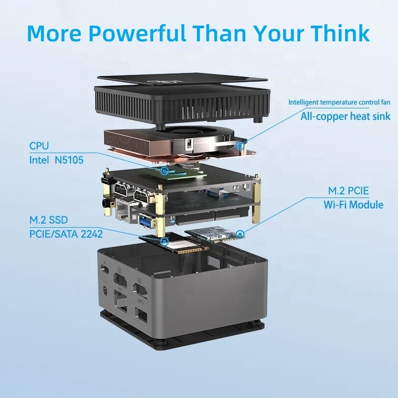 M6S N100 DDR5 Mini PC Intel 8G - Ddr5 8Gb recensione e prezzo