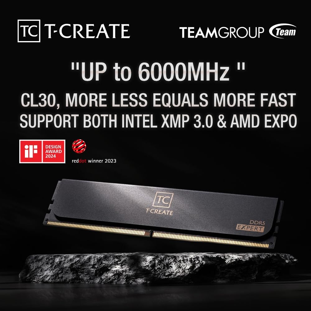 TEAMGROUP T-Create Expert CL30 - Ddr5 Ram recensione e prezzo