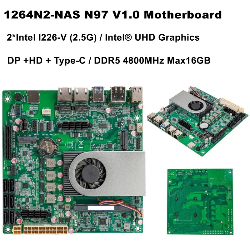 Scheda Madre 2*Intel I226 V 2. - Ddr5 4800Mhz recensione e prezzo