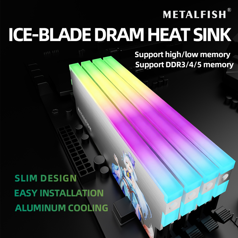 METALFISH DRAM Dissipatore di  - Ddr5 Ram recensione e prezzo